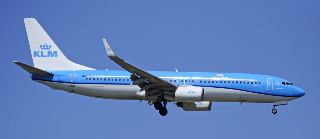 KLM Boeing B737-800, Registration TC-JHL